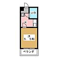 コーポK6階3.8万円