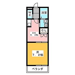 間取図画像 1DK
