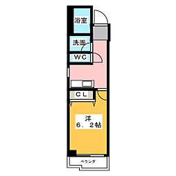 間取図画像 1K
