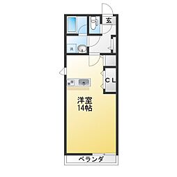 仮)人宿町1丁目マンション ワンルームの間取図画像