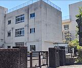 中学校「静岡市立城内中学校まで1070m」