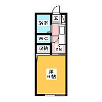 プレジール高ノ瀬  ｜ 静岡県静岡市葵区春日１丁目（賃貸アパート1K・1階・20.00㎡） その2