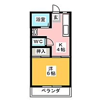 ジョーハウス  ｜ 静岡県静岡市駿河区小鹿（賃貸アパート1K・2階・23.30㎡） その2