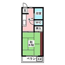 フォーブル大栄  ｜ 静岡県静岡市葵区東瀬名町（賃貸アパート1K・2階・21.24㎡） その2