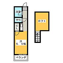 プラザサンタモニカ  ｜ 静岡県静岡市清水区上原２丁目（賃貸アパート1R・2階・15.50㎡） その2