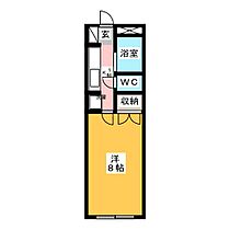 ビルドＵ3  ｜ 静岡県静岡市清水区草薙３丁目（賃貸マンション1K・2階・21.27㎡） その2