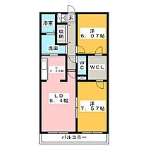 スイーツ・パシフィコ  ｜ 静岡県静岡市清水区蒲原新田１丁目（賃貸マンション2LDK・4階・62.70㎡） その2