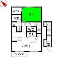 アルセート　Ａ  ｜ 静岡県静岡市清水区興津中町（賃貸アパート1LDK・2階・46.30㎡） その2