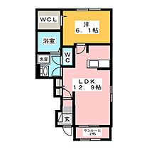 カーサ　カタルーニャ  ｜ 静岡県静岡市清水区八木間町（賃貸アパート1LDK・1階・50.49㎡） その2