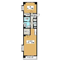 メルベーユ稲川  ｜ 静岡県静岡市駿河区稲川１丁目（賃貸マンション1LDK・1階・51.98㎡） その2