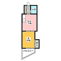 アーバンハイツ小鹿  ｜ 静岡県静岡市駿河区小鹿１丁目（賃貸マンション1DK・2階・25.22㎡） その2