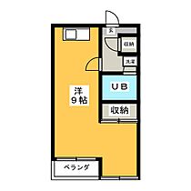 青島ハイツ  ｜ 静岡県静岡市駿河区登呂１丁目（賃貸マンション1R・2階・24.92㎡） その2