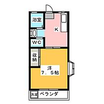 ハイツ山村第2  ｜ 静岡県静岡市駿河区大谷（賃貸アパート1K・1階・26.49㎡） その2