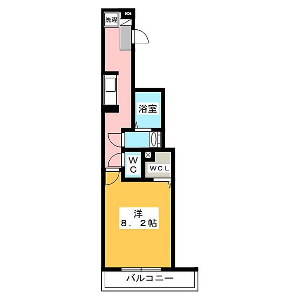 クロノス馬渕 ｜静岡県静岡市駿河区馬渕２丁目(賃貸アパート1K・1階・30.34㎡)の写真 その2