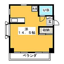 メイツ八幡  ｜ 静岡県静岡市駿河区八幡２丁目（賃貸マンション1R・2階・33.24㎡） その2