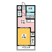 ミレニアム  ｜ 静岡県静岡市駿河区東新田１丁目（賃貸マンション1DK・3階・29.16㎡） その2