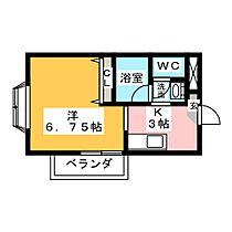 サンジミニャーノ  ｜ 静岡県静岡市駿河区池田（賃貸アパート1K・1階・23.18㎡） その2