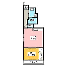 静岡県静岡市駿河区新川１丁目（賃貸マンション1LDK・3階・46.00㎡） その2