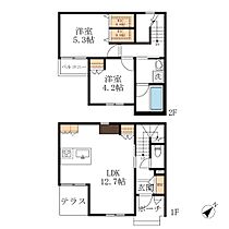 メゾンエムズ 101 ｜ 静岡県浜松市中央区西伊場町28-7（賃貸マンション2LDK・1階・65.13㎡） その2