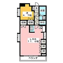 アルコ　V  ｜ 静岡県浜松市中央区栄町（賃貸マンション1LDK・4階・42.71㎡） その2