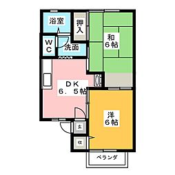 間取図画像 2DK