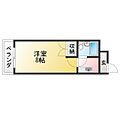 中沢シティハイツガーデン4階1.8万円