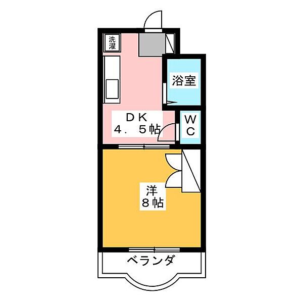 プランナール ｜静岡県浜松市中央区住吉２丁目(賃貸マンション1DK・3階・25.92㎡)の写真 その2