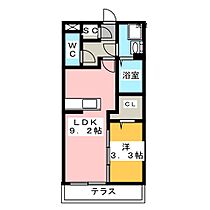 プリマテラッセ  ｜ 静岡県浜松市中央区和合町（賃貸アパート1LDK・3階・33.78㎡） その2