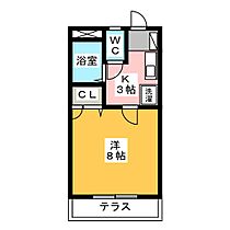 ＣＦＳはつおいI  ｜ 静岡県浜松市中央区初生町（賃貸アパート1K・1階・24.30㎡） その2