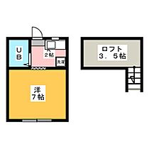 パルハイツ  ｜ 静岡県浜松市中央区西ケ崎町（賃貸アパート1K・2階・24.43㎡） その2