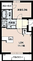 クレール半田山 3-A ｜ 静岡県浜松市中央区半田山６丁目7-2（賃貸マンション1LDK・3階・40.23㎡） その2