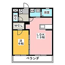 ケルンIII  ｜ 静岡県浜松市中央区高丘東５丁目（賃貸マンション1LDK・3階・44.25㎡） その2