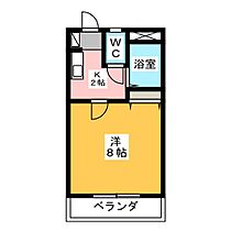 エスポワール初生Ｂ  ｜ 静岡県浜松市中央区初生町（賃貸アパート1K・2階・22.50㎡） その2