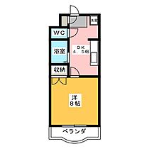 ヴィラ・パストラル  ｜ 静岡県浜松市中央区三幸町87-12（賃貸マンション1DK・4階・26.22㎡） その2