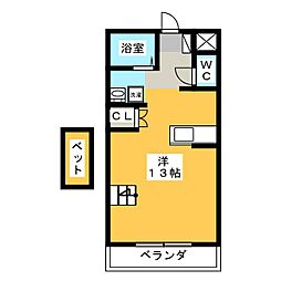 間取図画像 ワンルーム