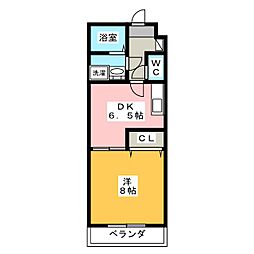 間取図画像 1DK