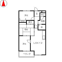 ダイヤモンド寿泉 3LDKの間取図画像