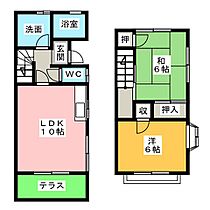 ベルサトウ  ｜ 静岡県浜松市中央区佐藤３丁目（賃貸テラスハウス2LDK・1階・57.00㎡） その2