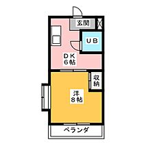 マンションアカンサスII  ｜ 静岡県浜松市中央区北島町（賃貸マンション1DK・3階・25.92㎡） その2