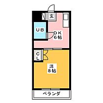 リバティII  ｜ 静岡県浜松市中央区中里町（賃貸マンション1DK・3階・25.20㎡） その2