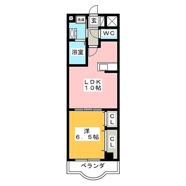 メゾン・ド・エクセレンスII ｜静岡県浜松市中央区富吉町(賃貸マンション1LDK・1階・40.56㎡)の写真 その2