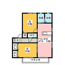 ベルフィオーレIII　E・Ｆ  ｜ 静岡県浜松市中央区安松町（賃貸アパート2LDK・1階・51.04㎡） その2