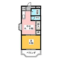 間取図画像 1DK