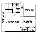 千歩マンション3階5.3万円