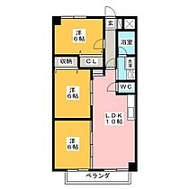 グレースガーデンＫ  ｜ 静岡県沼津市鳥谷（賃貸マンション3LDK・3階・63.18㎡） その2