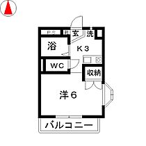 ベルメゾン神明  ｜ 静岡県沼津市東熊堂（賃貸マンション1K・3階・21.87㎡） その2