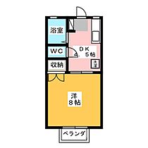 ユーハイツ  ｜ 静岡県沼津市北今沢（賃貸アパート1DK・2階・26.93㎡） その2