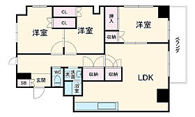 ワールド21 402 ｜ 静岡県沼津市原255-3（賃貸マンション3LDK・4階・73.00㎡） その2