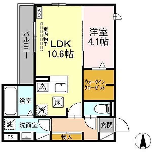 仮）D-ROOM沼津市高島町 205｜静岡県沼津市高島町(賃貸アパート1LDK・2階・41.64㎡)の写真 その2