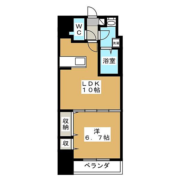 セルビシオ ｜静岡県沼津市大手町３丁目(賃貸マンション1LDK・4階・40.95㎡)の写真 その2